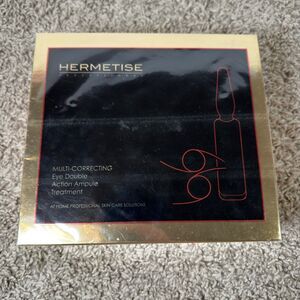 Hermetise Multi Correcting Eye Double Action Ampule Treatment Cream Set NIB NEW